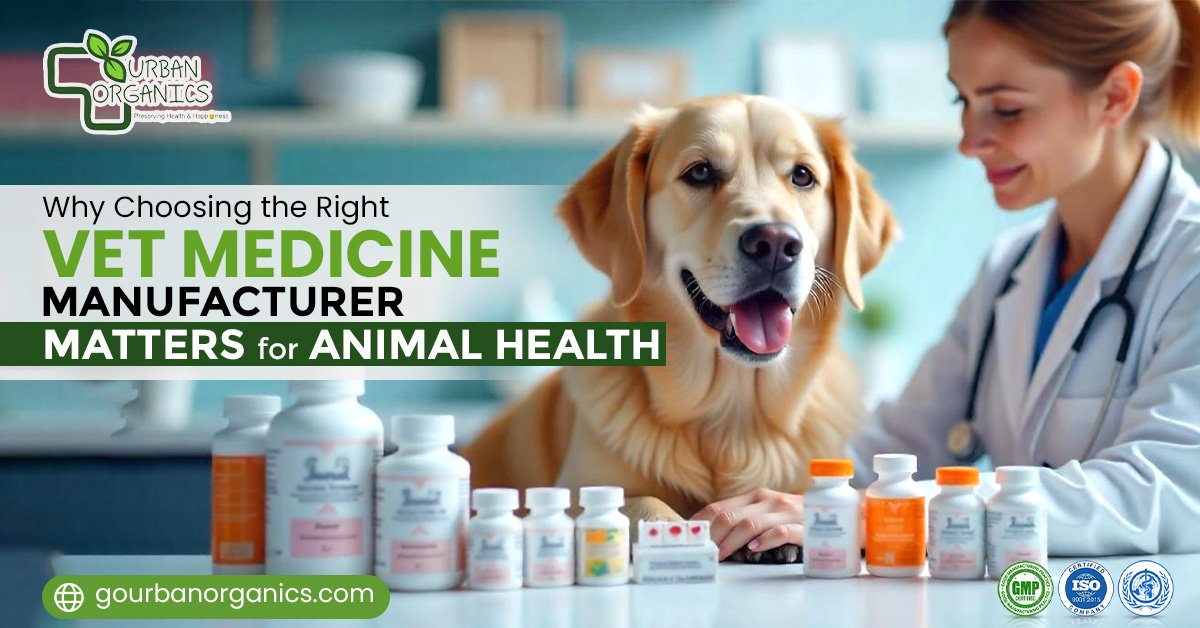 Why Choosing the Right Vet Medicine Manufacturer Matters for Animal Health | Urban Organics Why Choosing the Right Vet Medicine Manufacturer Matters for Animal Health | Urban Organics